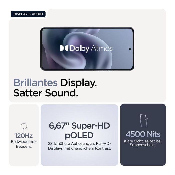 Motorola moto g86 5G 16,9 cm (6.67") Dual SIM Android 15 8 GB 256 GB 5200 mAh Azul oscuro 8