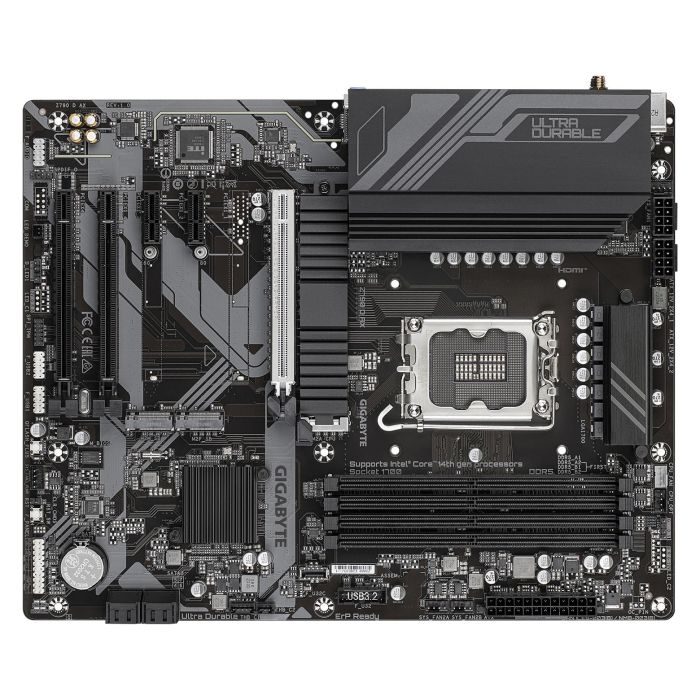 GIGABYTE Z790 D AX Placa base Intel Z790 Express LGA 1700 ATX con Wi-Fi 6E y DDR5 para CPUs Intel Core de 14ª, 13ª y 12ª Generación 3
