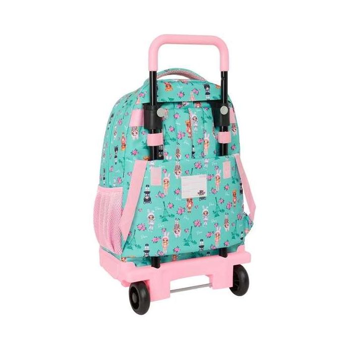 Mochila Safta Grande Con Ruedas Compact Extraible Na Na Na Bunny 450x330x220 mm 1 Mochila Safta Grande Con Ruedas Compact Extraible Na Na Na Bunny 450x330x220 mm 1