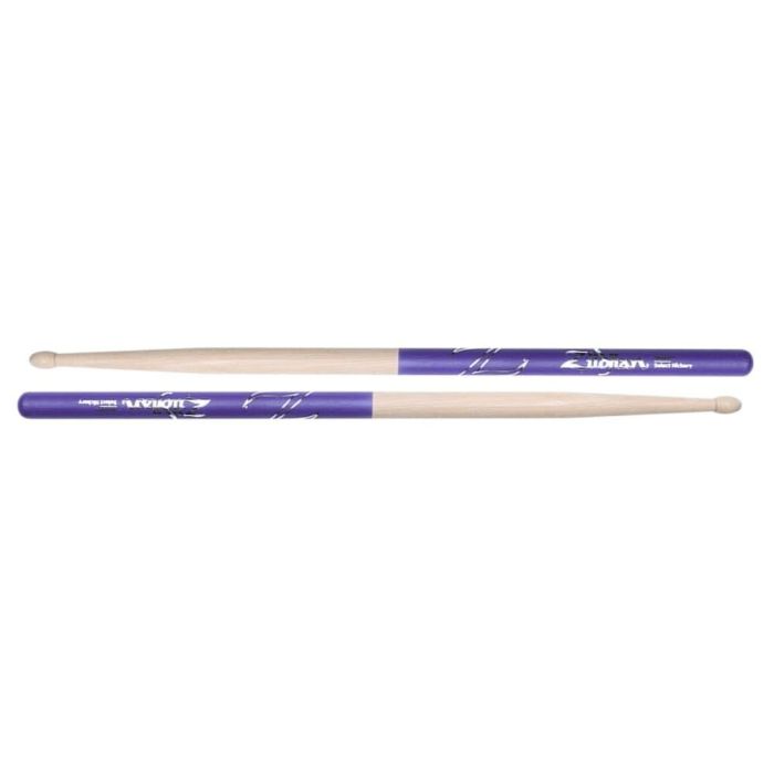 Baquetas Zildjian 5A Hickory Dip Natural Púrpura 0 Baquetas Zildjian 5A Hickory Dip Natural Púrpura 0