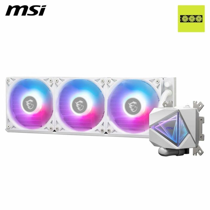 MSI 306-7ZW8A21-C24 MAG CORELIQUID I360 Refrigeración Líquida para PC Blanco 8 MSI 306-7ZW8A21-C24 MAG CORELIQUID I360 Refrigeración Líquida para PC Blanco 8