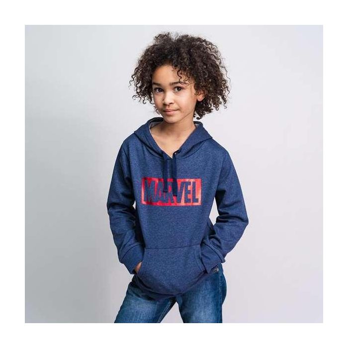 Sudadera con Capucha Niño Marvel Azul oscuro 8 Años 3 Sudadera con Capucha Niño Marvel Azul oscuro 8 Años 3
