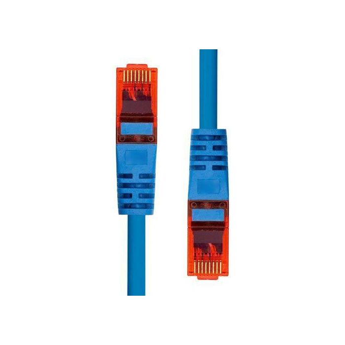 ProXtend Cable Ethernet CAT6 U/UTP CCA PVC AWG 26 Azul 10m con Protección de Pestaña y Alivio de Tensión para Conexión Segura y Duradera 1 ProXtend Cable Ethernet CAT6 U/UTP CCA PVC AWG 26 Azul 10m con Protección de Pestaña y Alivio de Tensión para Conexión Segura y Duradera 1