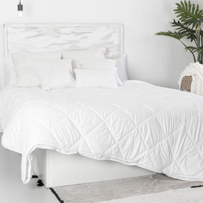 Relleno Nórdico HappyFriday Basic Blanco 120 + 250 g/m² 260 x 220 cm (2 Piezas) 3 Relleno Nórdico HappyFriday Basic Blanco 120 + 250 g/m² 260 x 220 cm (2 Piezas) 3