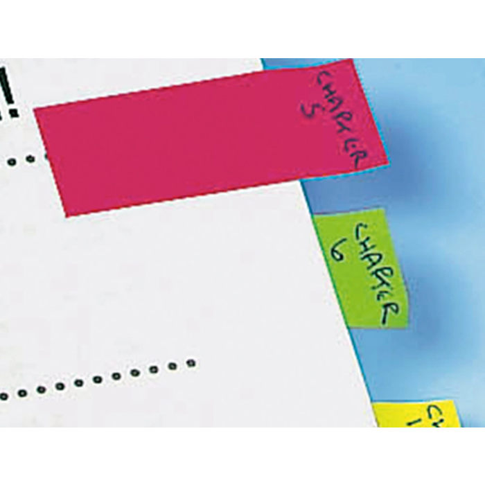 Q-connect Banderitas Separadoras Dispensador 4 Colores 35 Hojas por Color 12 x 43 mm 2