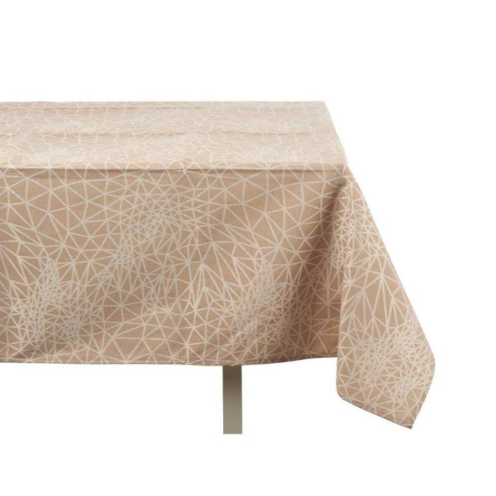 Mantel Kinvara Blanco Beige Jacquard 3