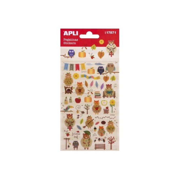Stickers Apli Bolsa 1H Otoño (17871) 5 unidades
