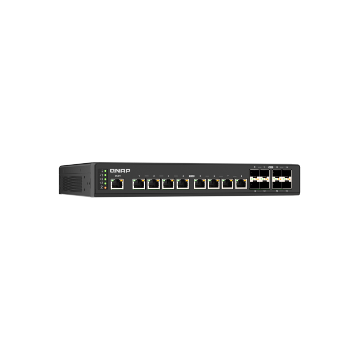 QNAP QSW-IM3216-8S8T switch Gestionado 10G Ethernet (100/1000/10000) Negro 2 QNAP QSW-IM3216-8S8T switch Gestionado 10G Ethernet (100/1000/10000) Negro 2
