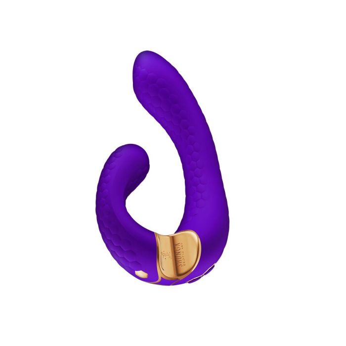 Vibrador Doble Estimulación Shunga Miyo Morado 7