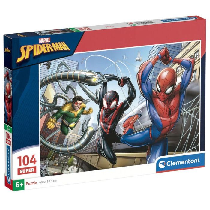 CLEMENTONI Puzzle Spiderman Marvel 104 Piezas