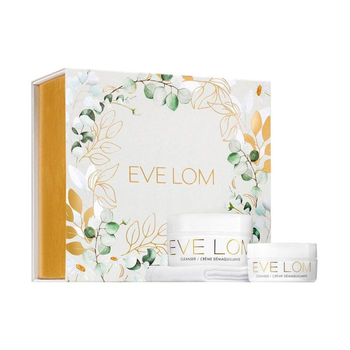 Eve Lom Estuche 3 pz Set Cosmética Facial - Bálsamo Limpiador 5 en 1, Hidrata, Tonifica, Limpia, Exfolia, Elimina Maquillaje