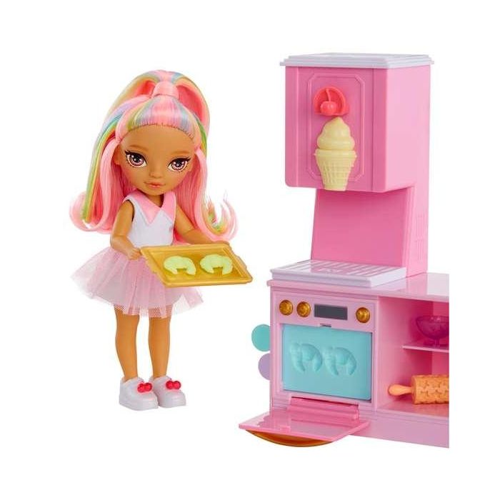 Set de juego rainbow high little dessert. tienda de dulces con kit de pasteleria con una muñeca exclusiva 20,3x29,20x13,46 cm 7 Set de juego rainbow high little dessert. tienda de dulces con kit de pasteleria con una muñeca exclusiva 20,3x29,20x13,46 cm 7