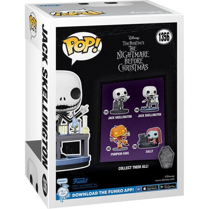 Figura POP Disney Pesadilla Antes de Navidad 30th Anniversary Jack Skellington 2 Figura POP Disney Pesadilla Antes de Navidad 30th Anniversary Jack Skellington 2