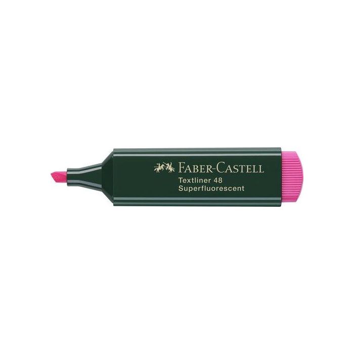 Marcador Fluor Faber-Castell Textliner 48 Rosa (Set de 10)
