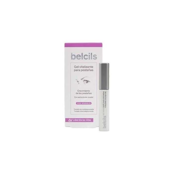 Belcils Ojos Sensibles Gel Vitalizante Pestañas 8ml. Tratamiento Hipoalergénico Crecimiento, Grosor y Anticaída con Queratina.