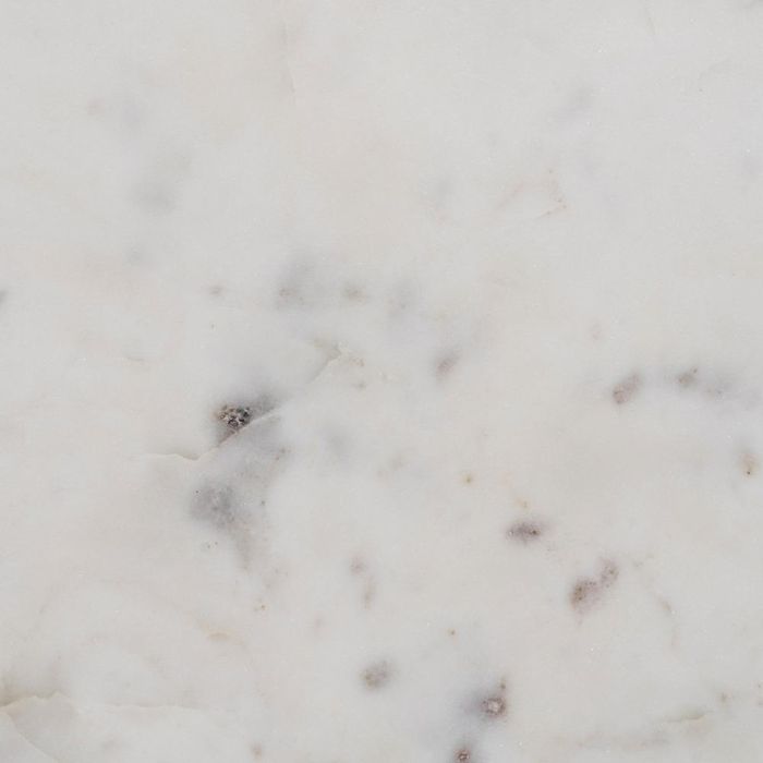 Mesa Centro Blanco Mármol/Madera Salón 75 X 75 X 40 cm