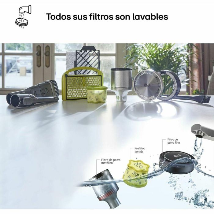 Aspirador Escoba Ciclónico Inalámbrico LG A9K-CORE3S 7 Aspirador Escoba Ciclónico Inalámbrico LG A9K-CORE3S 7
