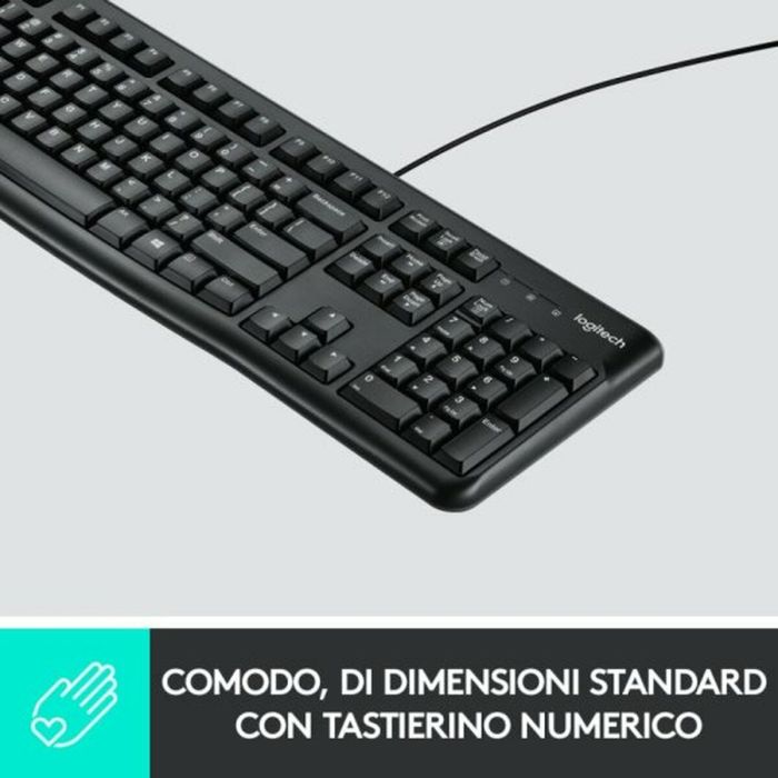 Teclado Logitech Negro QWERTY 7