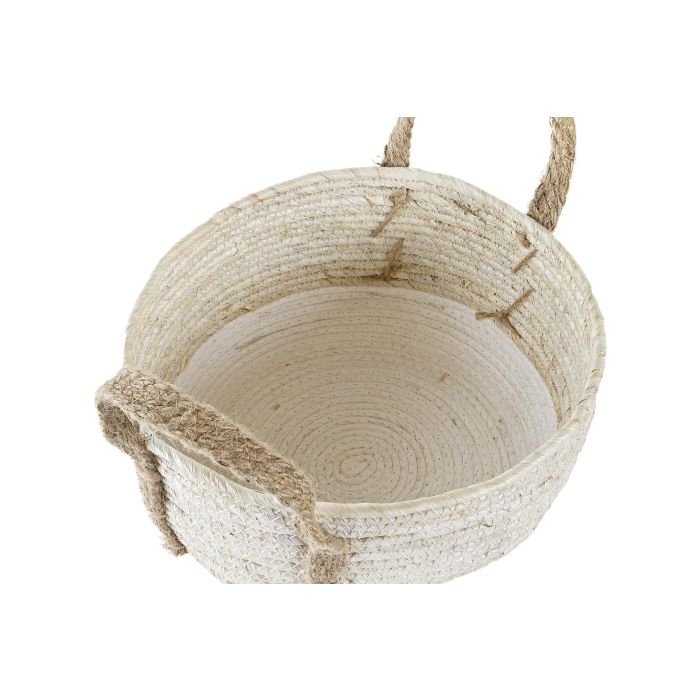 Cesta DKD Home Decor Negro Blanco 33 x 20 x 33 cm Set de 2 (2 Unidades) 3 Cesta DKD Home Decor Negro Blanco 33 x 20 x 33 cm Set de 2 (2 Unidades) 3