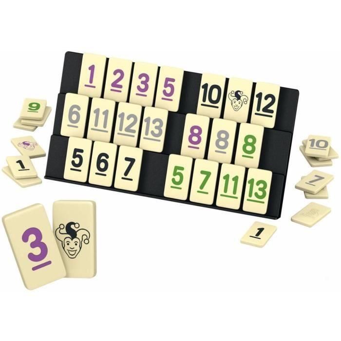 Schmidt Spiele MyRummy Juego de Mesa familiar para 2-4 jugadores, duración aprox. 30 minutos, edad recomendada 8+ años 1 Schmidt Spiele MyRummy Juego de Mesa familiar para 2-4 jugadores, duración aprox. 30 minutos, edad recomendada 8+ años 1