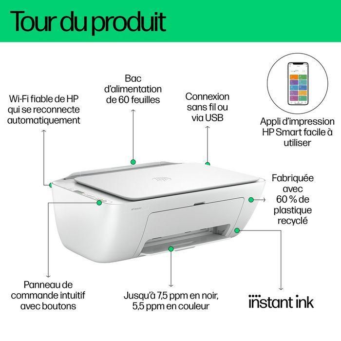 HP Impresora Todo en Uno DeskJet 2810e Inalámbrica, Imprime, Escanea, Copia 10 HP Impresora Todo en Uno DeskJet 2810e Inalámbrica, Imprime, Escanea, Copia 10