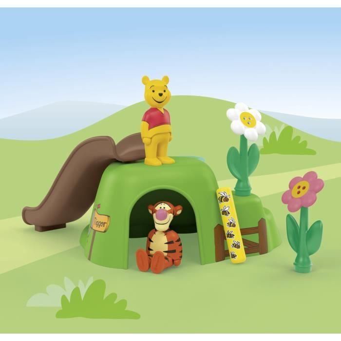 Playmobil Junior Disney Winnie The Pooh y Tigger - Juego de jardín de abejas 2
