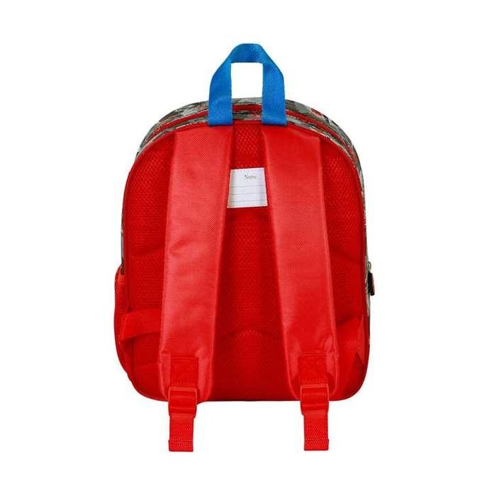 Karactermania Mochila 3D Elite Spiderman Symbol 26 x11 x31 cm Polyester EVA Gris 3 Karactermania Mochila 3D Elite Spiderman Symbol 26 x11 x31 cm Polyester EVA Gris 3