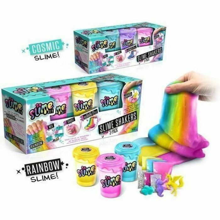 Canal Toys So Slime DIY - Pack de 3 Cocteleras de Limo con Brillo y Confeti, incluye Figura Sorpresa - Crea tu Slime - Niños +6 años 3 Canal Toys So Slime DIY - Pack de 3 Cocteleras de Limo con Brillo y Confeti, incluye Figura Sorpresa - Crea tu Slime - Niños +6 años 3