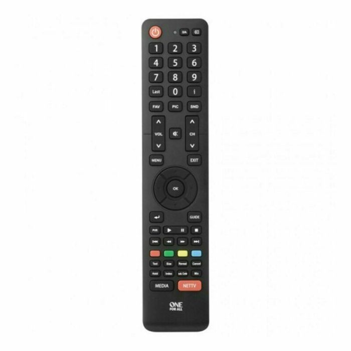 One For All URC1916 Mando a distancia universal para televisores Hisense, 100% compatible, no necesita programación, Negro 0 One For All URC1916 Mando a distancia universal para televisores Hisense, 100% compatible, no necesita programación, Negro 0