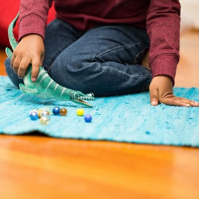 Schleich Mosasaurus DINOSAURS - Figura de Colección Realista de Dinosaurio Acuático con Mandíbulas Móviles y Dientes Afilados 1