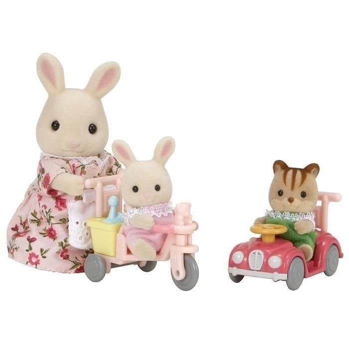 FAMILIAS SYLVANIANAS 5040 Baby Tricycle & Mini Car 1 FAMILIAS SYLVANIANAS 5040 Baby Tricycle & Mini Car 1