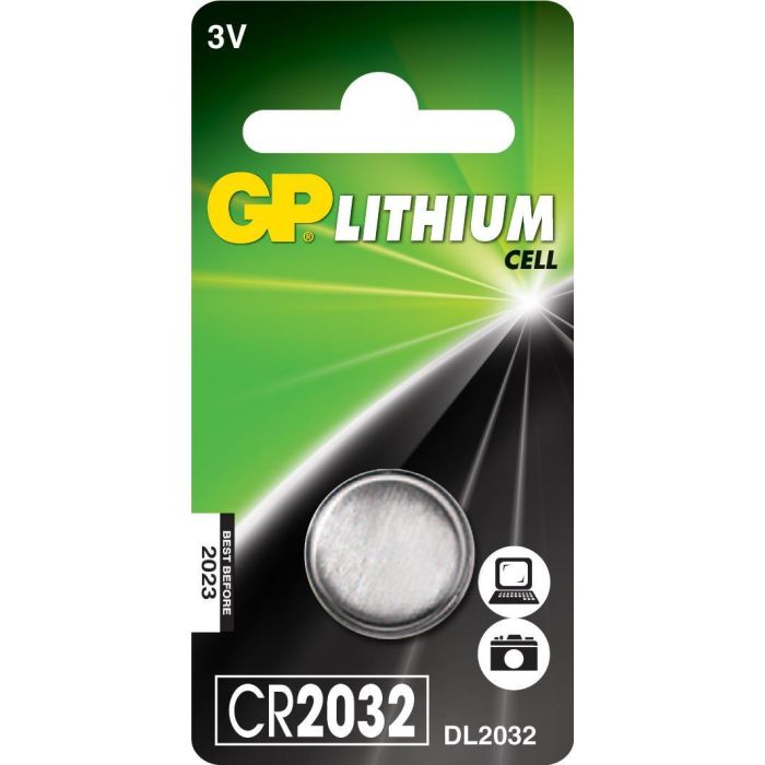 GP Lithium Cell Battery CR2032 1-pack GP Lithium Cell Battery CR2032 1-pack