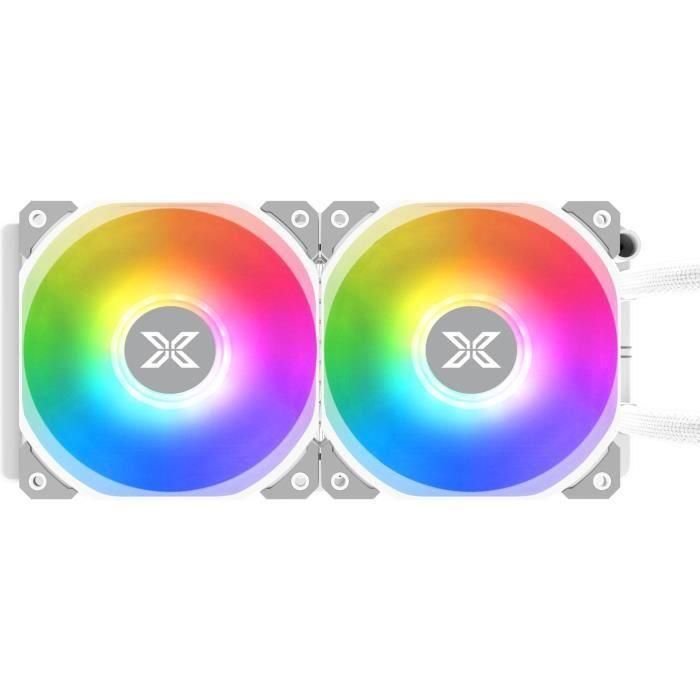 CPU de refrigeración de agua - XigMatek - Líquido Killer x 240 Ártico - Blanco - 2x120 mm 1 CPU de refrigeración de agua - XigMatek - Líquido Killer x 240 Ártico - Blanco - 2x120 mm 1