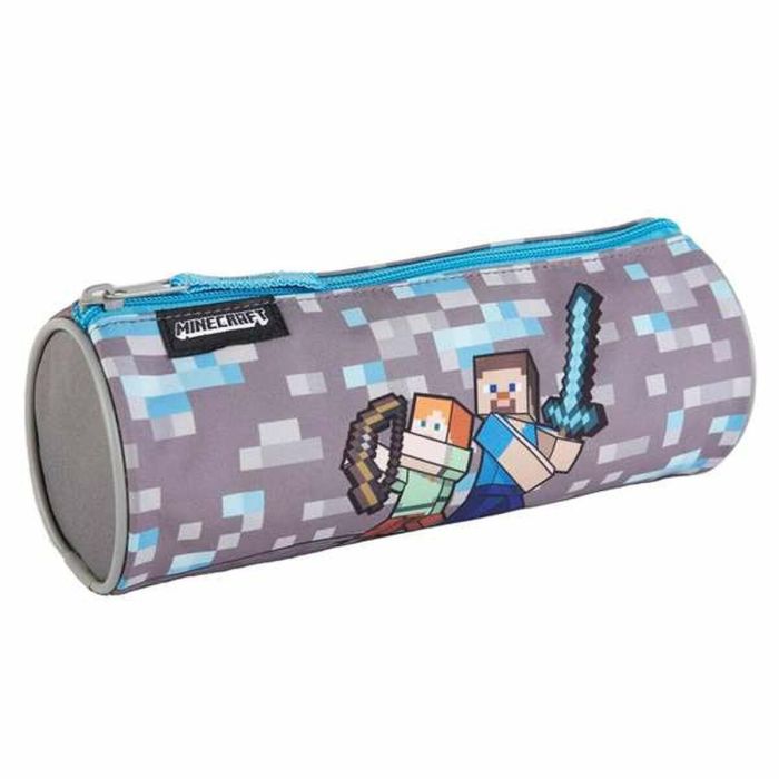 Portatodo redondo minecraft warriors 8x22x8 cm 1 Portatodo redondo minecraft warriors 8x22x8 cm 1