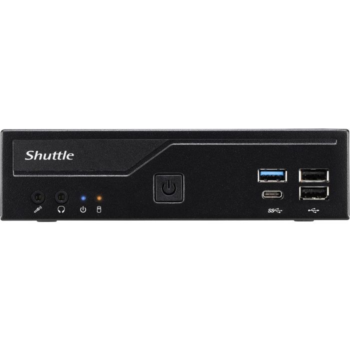Shuttle DH610 XPC slim Barebone Black 3