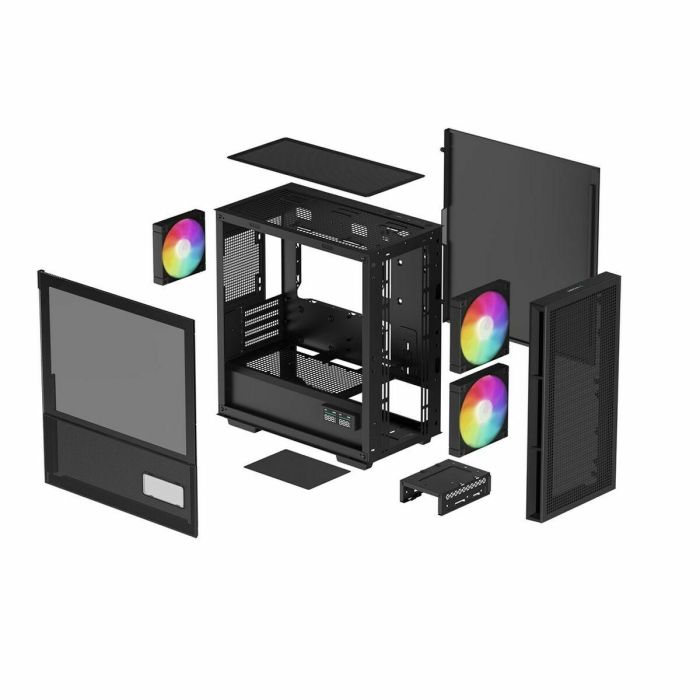 Deepcool DEE1717288581174 - Caja PC Minitorre CH360 Digital, Formato Micro-ATX, Sin Fuente de Alimentación, Negra 21 Deepcool DEE1717288581174 - Caja PC Minitorre CH360 Digital, Formato Micro-ATX, Sin Fuente de Alimentación, Negra 21