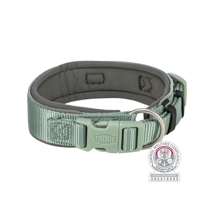 Collar para Perro Trixie Premium Verde Grafito XS/S 27-35 cm 0 Collar para Perro Trixie Premium Verde Grafito XS/S 27-35 cm 0