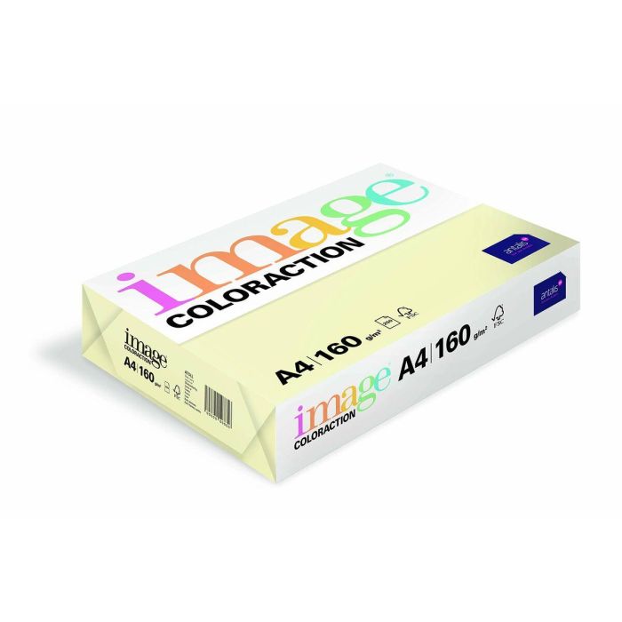 Image Papel Reprográfico Coloraction Crema 160g A4 250Hojas 1 Image Papel Reprográfico Coloraction Crema 160g A4 250Hojas 1