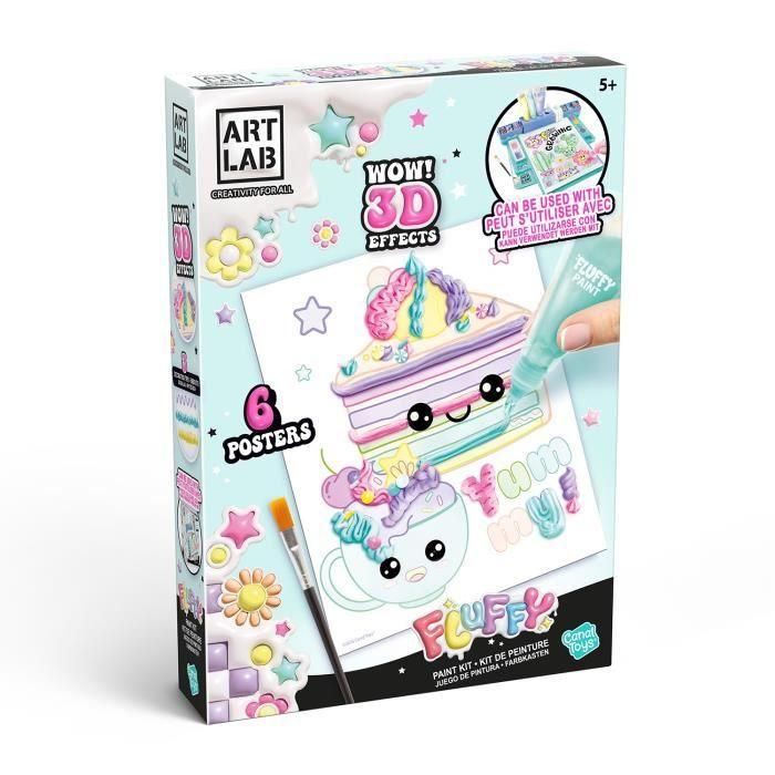 Canal Toys ART 019 - Kit de Pintura Fluffy Paint Art Lab CTART019 para Niños 5 Canal Toys ART 019 - Kit de Pintura Fluffy Paint Art Lab CTART019 para Niños 5