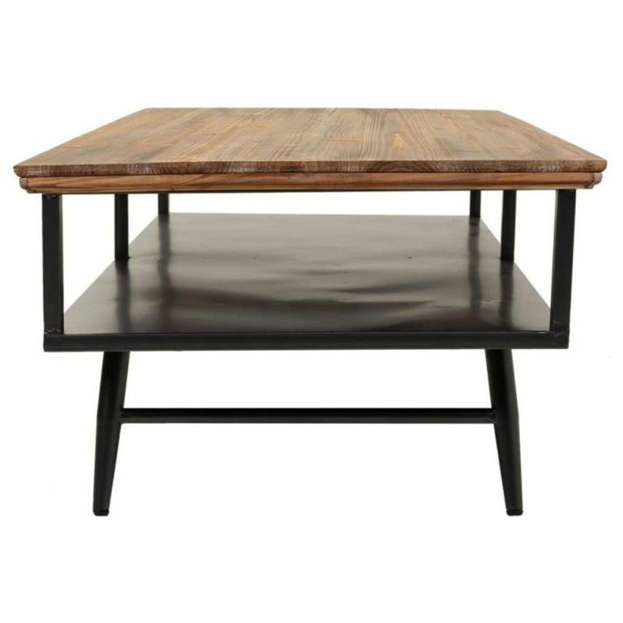 Mesa de Centro Alexandra House Living Marrón Gris Metal Madera de mango 65 x 44 x 125 cm 3