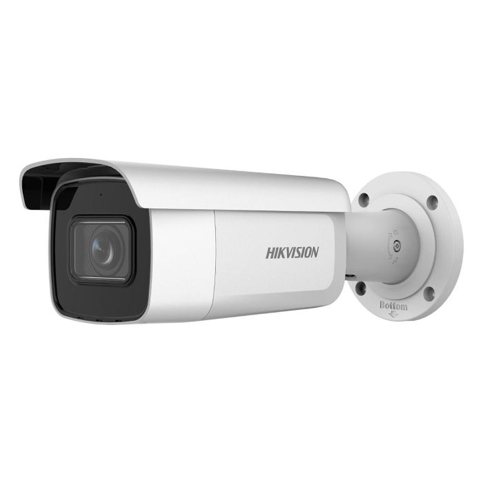 Hikvision DS-2CD2643G2-IZS Cámara IP Bullet 4MP AcuSense Lente 2.8-12mm Antivandálica IR60m WDR H.265+ IK10 IP67 Audio Alarma 12V/PoE 2