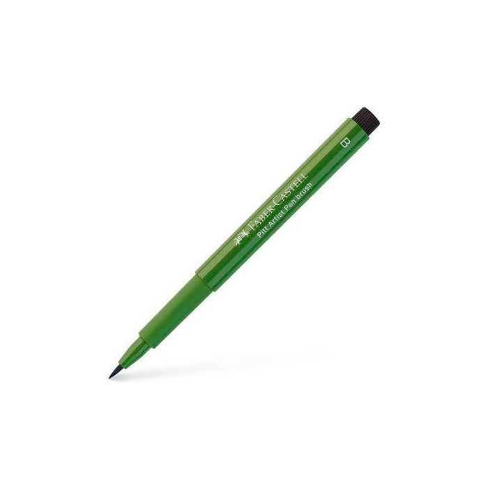 Faber Castell Rotulador Pitt Artist Pen Brush Punta Pincel Verde Óxido Cromo Faber Castell Rotulador Pitt Artist Pen Brush Punta Pincel Verde Óxido Cromo