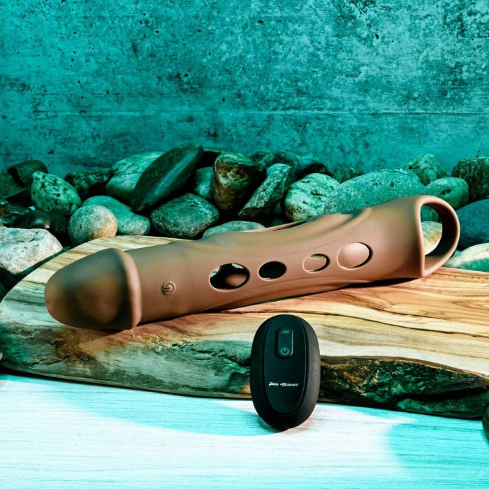 Funda para pene Zero Tolerance Marrón Ø 4,1 cm 3 Funda para pene Zero Tolerance Marrón Ø 4,1 cm 3