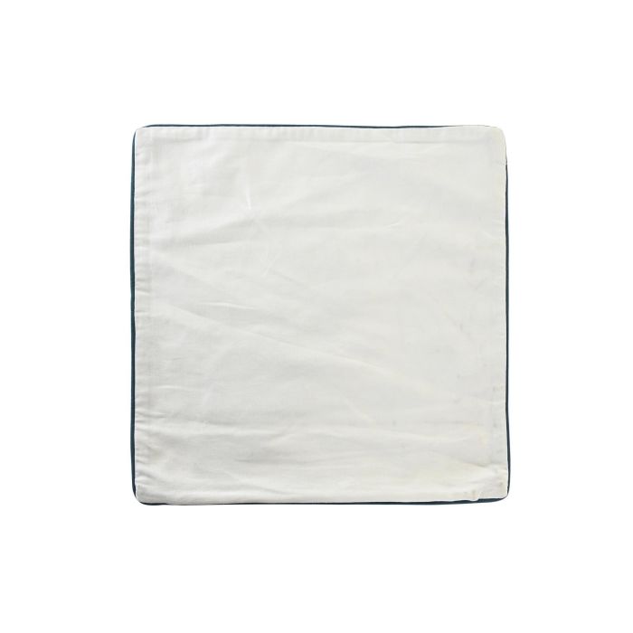 DKD Home Decor Funda Cojin Tropical Verde Rosa 50x50 cm Algodon Polyester 2