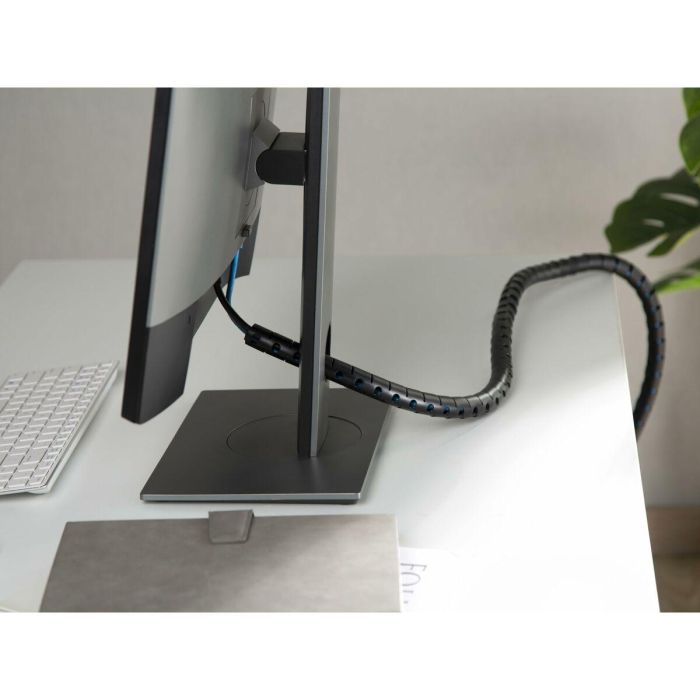 Equip Organizador de Cables Espiral con Clip Color Negro 1.0 M 8 Equip Organizador de Cables Espiral con Clip Color Negro 1.0 M 8