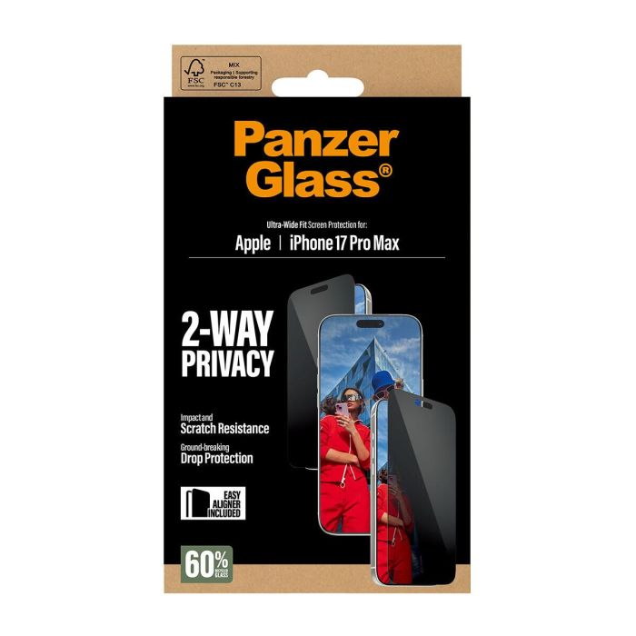 Protector de Pantalla Panzer Glass PG75492 Apple iPhone 17 Pro Max