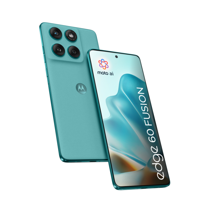 Motorola edge 60 fusion 8GB RAM 256GB 6.67" P-OLED 120Hz 50MP OIS 5200mAh 5G Dual SIM Android 15 Turquesa IP68 Motorola edge 60 fusion 8GB RAM 256GB 6.67" P-OLED 120Hz 50MP OIS 5200mAh 5G Dual SIM Android 15 Turquesa IP68