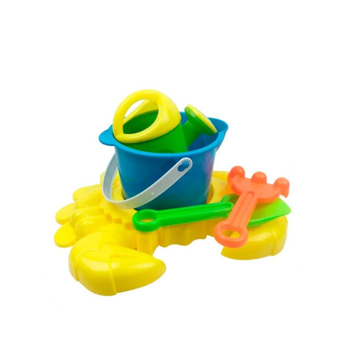 Cubo De Playa Ao Zhi Para Jugar Con La Arena Set 7 Piezas Cangrejo Cubo De Playa Ao Zhi Para Jugar Con La Arena Set 7 Piezas Cangrejo