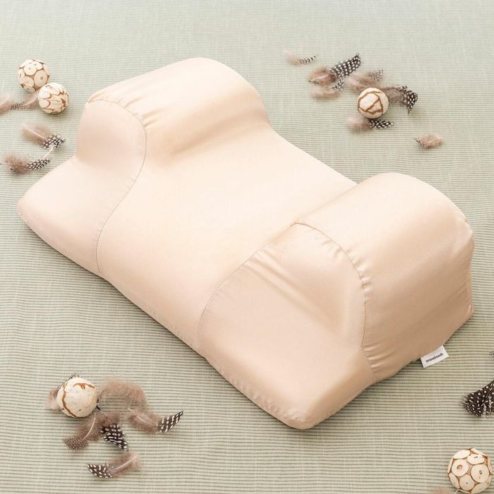 Almohada Cervical Antiarrugas con Funda de Satén Youthlow InnovaGoods 7 Almohada Cervical Antiarrugas con Funda de Satén Youthlow InnovaGoods 7