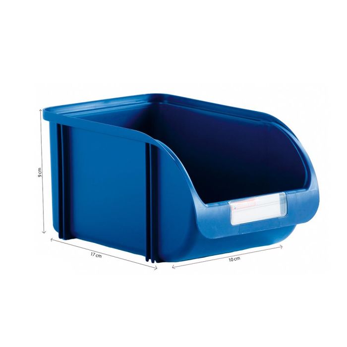 Plastiken Gaveta apilable Titanium azul 1,5l 10x17x9cm 0 Plastiken Gaveta apilable Titanium azul 1,5l 10x17x9cm 0